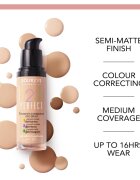 Bourjois 123 Perfect fond de ten lichid pentru look perfect culoare 57 Hale Clair SPF 10 30 ml