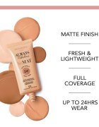 Bourjois Air Mat machiaj cu efect matifiant culoare 02 Vanilla 30 ml