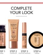 Bourjois Air Mat machiaj cu efect matifiant culoare 06 Golden Sun 30 ml