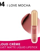 Bourjois Cloud Crème Velvet Matte ruj lichid ultra mat culoare 04 I Love Mocha 3.1 ml