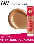 Bourjois Healthy Mix makeup radiant cu hidratare 24 de ore culoare 56W Light Bronze 30 ml