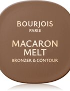 Bourjois Macaron Melt Bronzer & Contour bronzer și pudră pentru contur 2 in 1 culoare 02 Milky Mocha 5 g