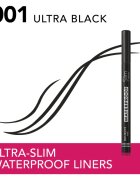 Bourjois Ultra Slim Waterproof Liner creion dermatograf waterproof culoare Ultra Black 1 ml