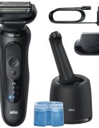Braun Series 5 52-N7200cc Aparat de bărbierit electric cu stație pentru curățare și încărcare SmartCare Black 1 buc