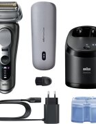 Braun Series 9 PRO+ 9675cc Aparat de bărbierit electric cu stație pentru curățare și încărcare Black 1 buc