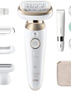 Braun Silk-épil 9 Flex SkinSpa 9-481 3D epilator cu cap complet flexibil pentru depilare umedă și uscată 1 buc