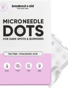 breakout + aid Microneedle Dots tratament local cu microace pentru pete întunecate cauzate de acnee 9 buc