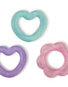 Bright Starts Chill & Teethe Pretty in Pink jucărie pentru dentiție 3 m+ 3 buc