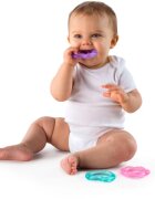 Bright Starts Chill & Teethe Pretty in Pink jucărie pentru dentiție 3 m+ 3 buc