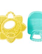 Bright Starts Sunny Sooothers jucărie pentru dentiție 3 m+ 2 buc
