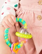 Bright Starts Teether & Rattle jucărie zornăitoare pentru dentiție I. 3m+ 1 buc
