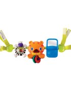 Bright Starts Tiger Bar jucărie suspendabilă contrastantă cu melodie 0 m+ 1 buc