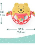 Bright Starts Winnie the Pooh Jingle & Shake Oball jucărie zornăitoare 0m+ 1 buc