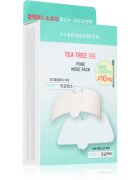 BRINGGREEN Tea Tree Cica Pore Nose Strip plasturi pentru piele problematică pentru nas 5 buc