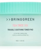 BRINGGREEN Tea Tree Cica Trouble Soothing Toner Pad dischete de tonifiere cu efect calmant 90 buc