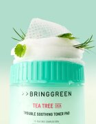 BRINGGREEN Tea Tree Cica Trouble Soothing Toner Pad dischete de tonifiere cu efect calmant 90 buc