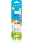 Brush Baby BabySonic capete de schimb pentru periuta de dinti pentru copii 18 - 36 months 4 buc