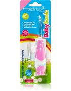 Brush Baby BabySonic periuta de dinti electrica pentru copii 0 - 36 luni Pink 1 buc