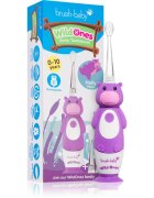 Brush Baby WildOnes WildOne periuta de dinti electrica + 2 capete de schimb pentru copii Hippo 1 buc