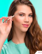 BrushArt Basic Dual-ended brow brush perie de sprâncene cu două capete 1 buc