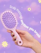 BrushArt Daisy Dreams Detangling hairbrush perie de par Pink 1 buc