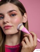 BrushArt Double Duty Concealer & Foundation brush pensulă pentru make-up și corector fata-verso 1 buc