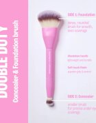 BrushArt Double Duty Concealer & Foundation brush pensulă pentru make-up și corector fata-verso 1 buc