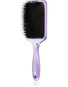 BrushArt Hair Boar bristle paddle hairbrush perie de par cu peri de mistret Metallic Lilac 1 buc