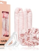 BrushArt Hair Heatless hair curling set set pentru ondularea părului Pink