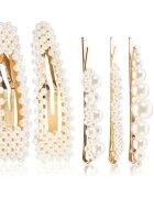 BrushArt Hair Pearly Waves Heatless Curl & Clip set set pentru ondularea părului