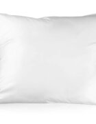 BrushArt Hair Satin pillowcase față de pernă satin White 50x60 cm