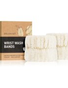 BrushArt Home Salon Wrist wash bands brățară absorbantă pentru spălarea feței Cream 2 buc