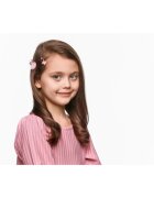 BrushArt KIDS Little princess hair clip set agrafe de par Pink