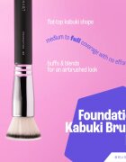BrushArt Professional B2 Foundation brush perie kabuki pentru machiaj B2 1 buc