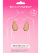Brushworks Assorted Complexion bandă adezivă pentru sâni 3 buc