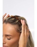Brushworks Butterfly Clip Headbands bentiță pentru păr 3 buc