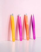 Brushworks Combination Tweezer Set set pensete pentru sprâncene tip Brights 4 buc