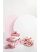 Brushworks Complete Hair Clip & Scrunchie Set set cu elastice și agrafe de păr