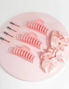 Brushworks Complete Hair Clip & Scrunchie Set set cu elastice și agrafe de păr