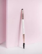 Brushworks Double Ended Brow Brush perie pentru modelarea sprâncenelor cu pensula 1 buc