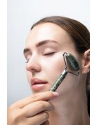 Brushworks HD Jade Roller rolă pentru masaj pentru față și ochi 1 buc