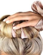 Brushworks Heatless Curling Scrunchie elastic pentru încrețirea părului 1 buc