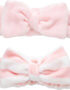 Brushworks Makeup Headbands bentiță cosmetică cu fundă