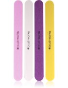 Brushworks Nail Files Coloured set de pile pentru unghii