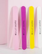 Brushworks Nail Files Coloured set de pile pentru unghii