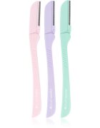 Brushworks Precision Eyebrow Razor Pastel brici pentru sprâncene