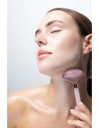 Brushworks Resin Rose Roller & Gua Sha set pentru îngrijirea pielii