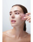 Brushworks Resin Rose Roller & Gua Sha set pentru îngrijirea pielii