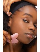 Brushworks Resin Rose Roller & Gua Sha set pentru îngrijirea pielii