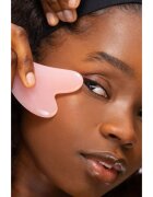 Brushworks Resin Rose Roller & Gua Sha set pentru îngrijirea pielii